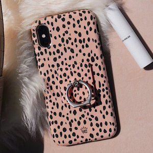 Velvet Caviar Spotted Nude Cheetah - iPhone 12 Case & Ring
